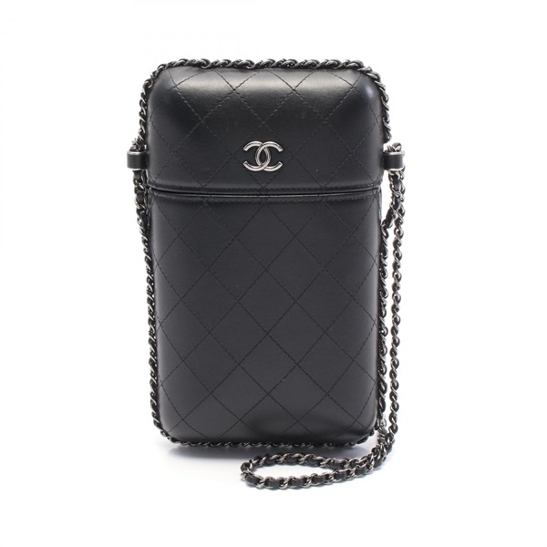 シャネル(CHANEL)シャネル マトラッセ チェーン フォン ホルダー