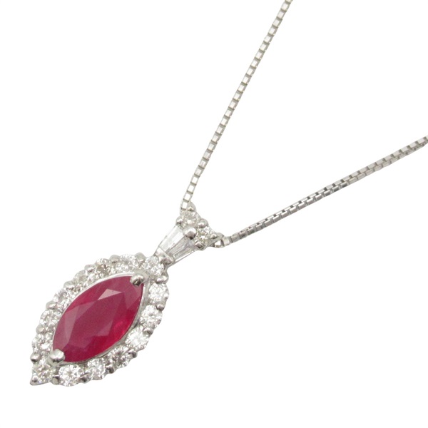 【 K18 / ネックレストップ 】ルビー ダイヤモンド1.05g K18 / ネックレストップ 】ルビー ダイヤモンド1.05g