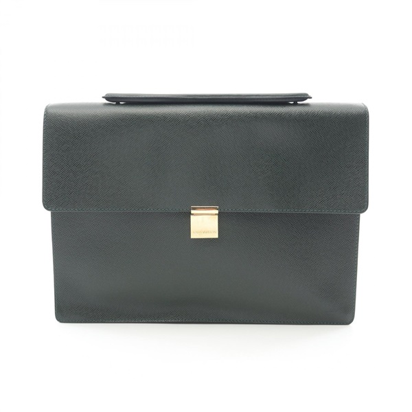 【中古】ルイヴィトン タイガ ポルトドキュマン アンガラ ビジネスバッグ ブリーフケース M30774 エピセア グリーン系 ルイ・ヴィトン(LOUIS VUITTON)ルイ・ヴィトン ポルトドキュマン