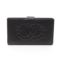 CHANEL シャネル 二つ折り長財布 A01429 ブラック キャビアスキン レディース ココマーク【本物保証】 CHANEL シャネル 二つ折り長財布 A01429 ブラック キャビアスキン