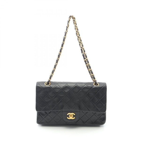 シャネル マトラッセ Wフラップ ショルダーバッグ バッグ レディース A01112