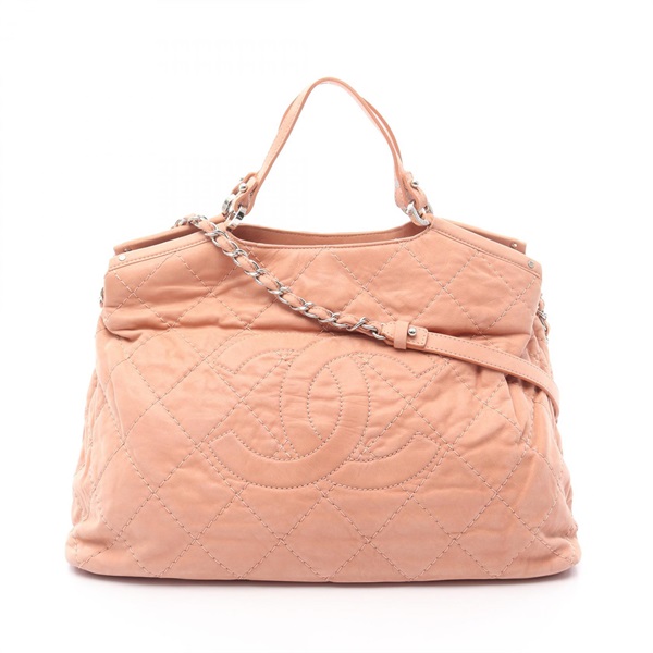 シャネル ワイルドステッチ トートバッグ バッグ レディース