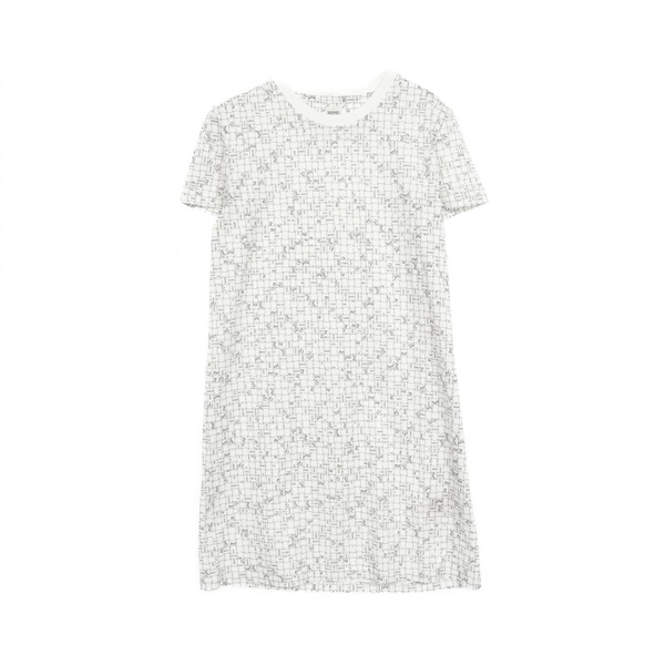 新品タグ付★エルメス ボルデュックチェック ワンピース オレンジ34 XS エルメス(HERMES)エルメス ボルデュックチェック ワンピース