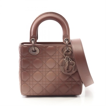 ディオール レディディオール スモール カナージュ ハンドバッグ バッグ レディース