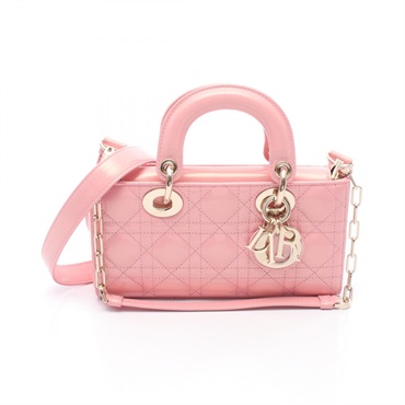 ディオール LADY D-JOY スモール ハンドバッグ バッグ レディース