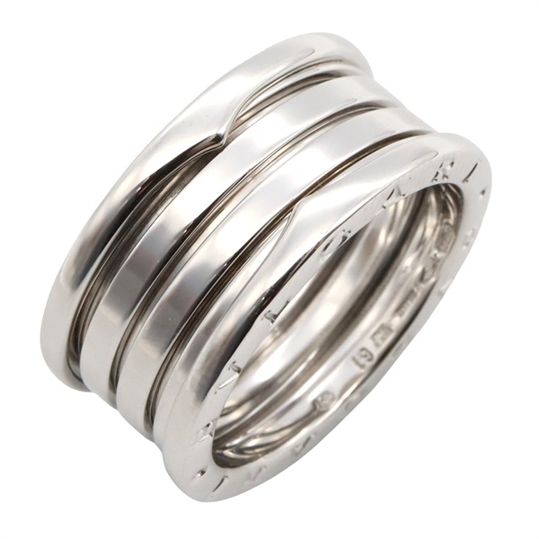 ブルガリ B.zero1リング //BVLGARI //ブルガリブルガリ//指輪 BVLGARI ブルガリ 指輪 K18WG ロードライトガーネット B.zero1