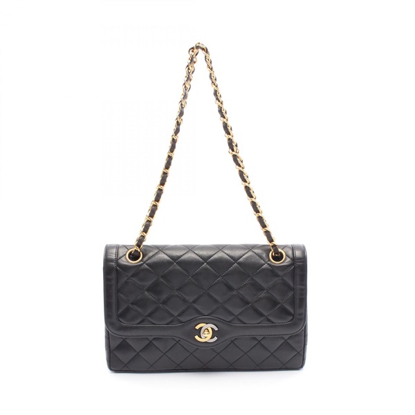 シャネル マトラッセ パリ限定 Wフラップ ショルダーバッグ バッグ レディース