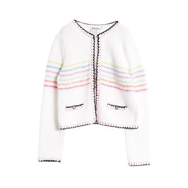 シャネル CHANEL ココマークボタンジャケット　カーディガン シャネル(CHANEL)シャネル ココマークボタン ニットジャケット