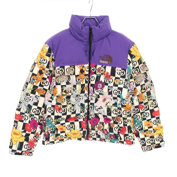 グッチ(GUCCI)グッチ GUCCI × THE NORTH FACE フローラル ダウン