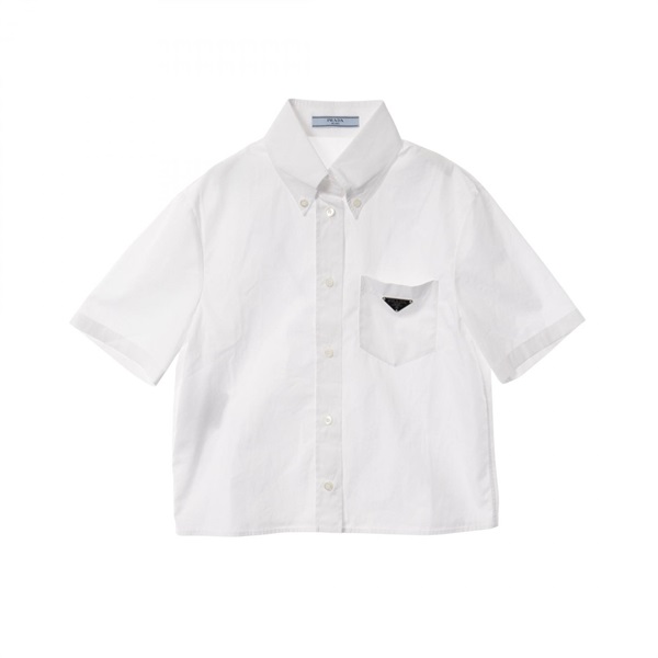 プラダ(PRADA)プラダ クロップド ポプリン その他トップス 衣料 プラダ(PRADA)プラダ クロップド ポプリン その他トップス 衣料