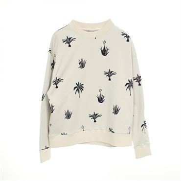 JIL SANDER Palm Tree Intarsia スウェット ジルサンダー(JIL SANDER)ジルサンダー Palm Tree Intarsia スウェット