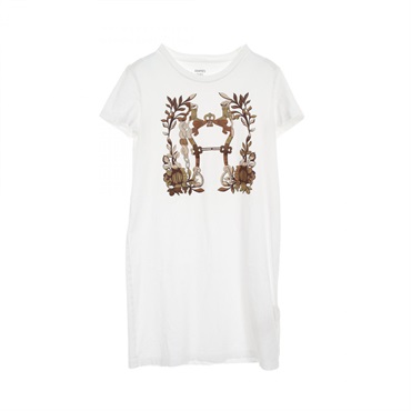 エルメス(HERMES)エルメス Della Cavalleria Tシャツ ワンピース 衣料