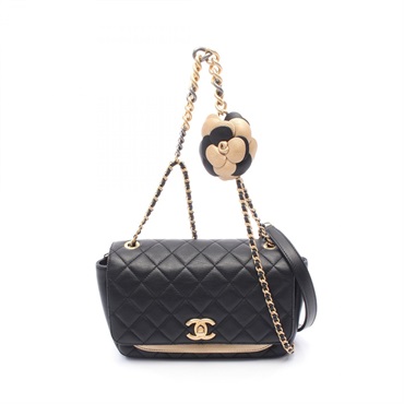 【新品未使用】CHANEL マトラッセ カメリアレザー 正規品保証 Z355 シャネル(CHANEL)シャネル ミニマトラッセ カメリア ショルダーバッグ