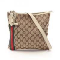 グッチ(GUCCI)グッチ GGキャンバス シェリーライン ショルダーバッグ