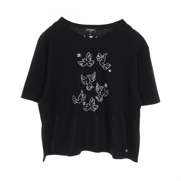 シャネル ジャン コクトー ココマーク  カットソー 衣料品 トップス レディース P72057K10336