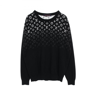ルイヴィトン　ニット　モノグラム　グラディエント　ブラック　XL 中古・古着通販】LOUIS VUITTON (ルイ ヴィトン) モノグラム