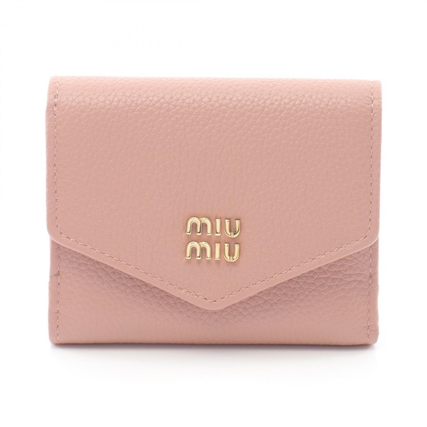 ミュウ ミュウ(Miu Miu)ミュウ ミュウ VIT.DAINO 三つ折り財布 財布
