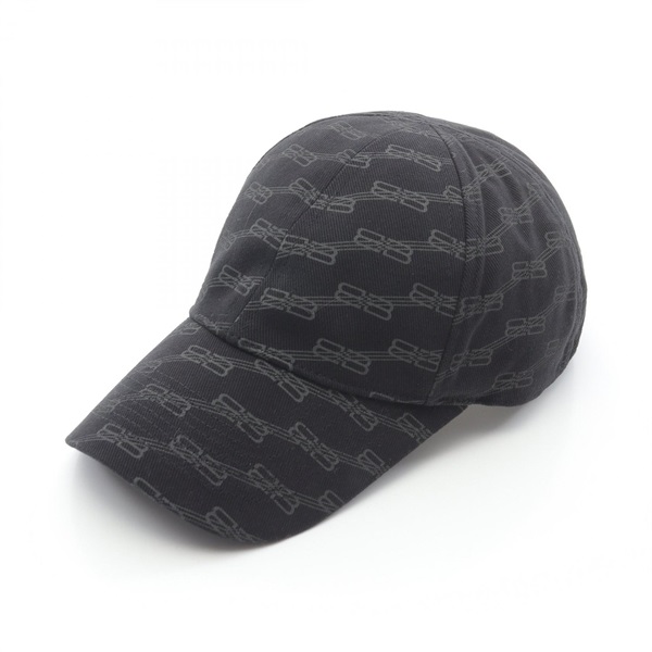 BALENCIAGA モノグラム ロゴ BB ブラック キャップ バレンシアガ(BALENCIAGA)バレンシアガ シグネチャー BBモノグラム