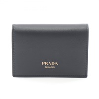プラダ(PRADA)プラダ SOFT GRAIN 二つ折り財布 財布 レディース  