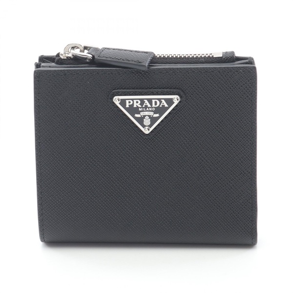 プラダ(PRADA)プラダ SAFFIANO TRIANG 二つ折り財布 財布