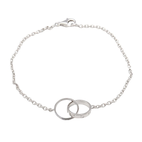 カルティエ ベビーラブブレスレット B6027200 K18WG レディース 中古 カルティエ Cartier ブレスレット ベビー ラブ B6027200 K18WG 箱