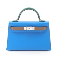 Hermès ミニケリー　ピクニック　特別　ブルーボックス　付属品付き　激レア Hermès ミニケリー ピクニック 特別 ブルーボックス 付属品付き