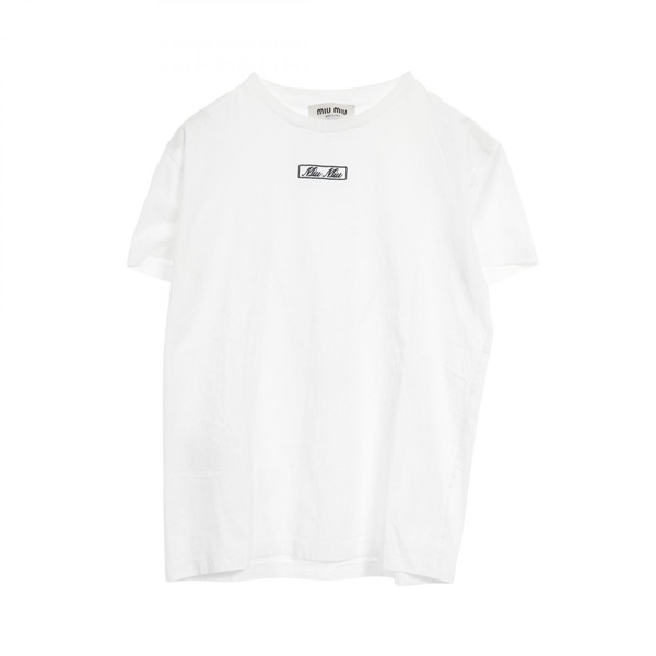 ミュウ ミュウ(Miu Miu)ミュウ ミュウ エンブロイダリー カットソー