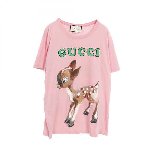 グッチ BAMBI FLOWER カットソー 衣料品 トップス メンズ レディース 492347