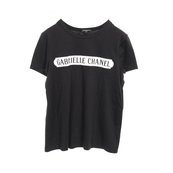 シャネル ガブリエル フロッキープリント ココマークボタン カットソー 衣料品 トップス レディース P57359K07506