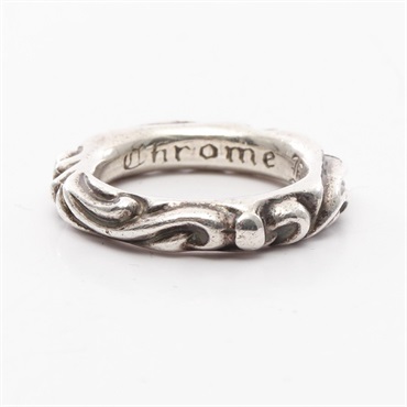 CHROME HEARTS SCRL BAND スクロールバンドリング CHROME HEARTS クロムハーツ SCRL BAND スクロールバンドリング