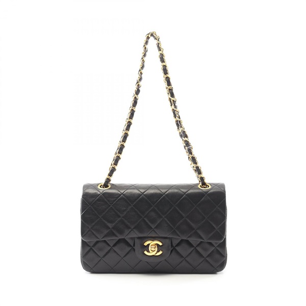 シャネル マトラッセ Wフラップ ショルダーバッグ バッグ レディース A01113