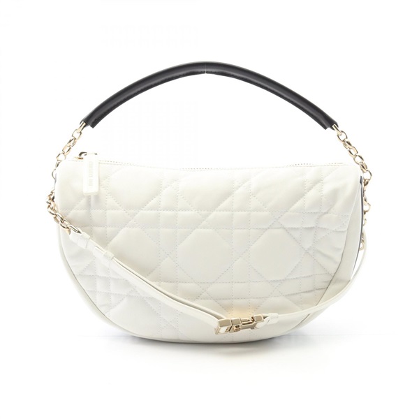 美品　クリスチャン　ディオール　カナージュ　ナイロン　ハンドバッグ　ホワイト 楽天市場】クリスチャンディオール バッグ レディース レディ