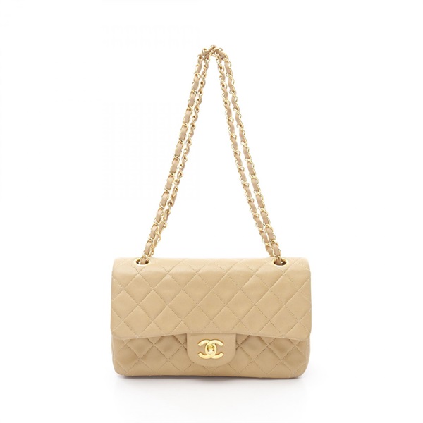 シャネル マトラッセ Wフラップ ショルダーバッグ バッグ レディース A01112