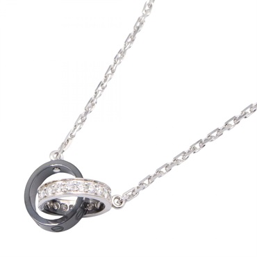 カルティエ ベビーラブ ネックレス セラミック ダイヤ ネックレス ジュエリー レディース