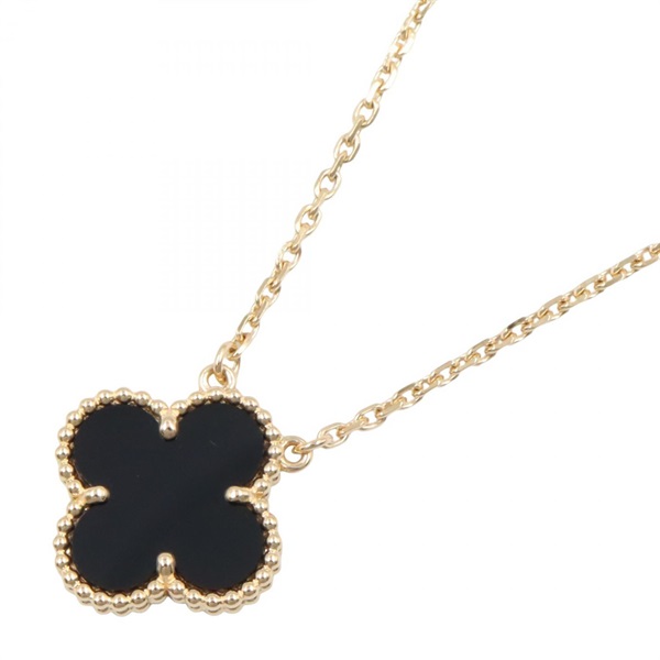 ヴァンクリーフ＆アーペル ヴィンテージアルハンブラ オニキス ネックレス ネックレス ジュエリー レディース VCARA45800