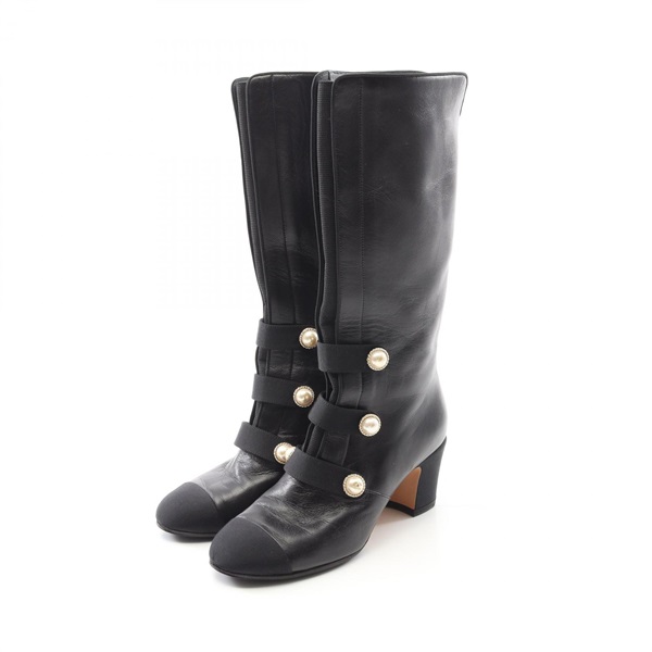 シャネル(CHANEL)シャネル ココマーク ブーツ 靴 レディース G32925  