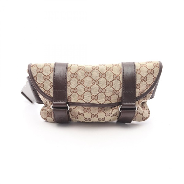 グッチ(GUCCI)グッチ GGキャンバス ウエストバッグ バッグ メンズ