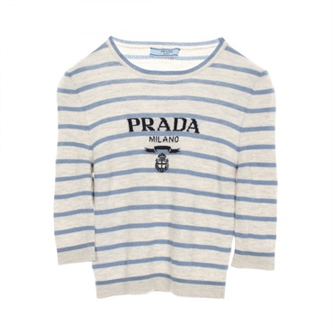 PRADA プラダ ニットトップス 正規品美品 プラダ(PRADA)プラダ ニット 衣料品 トップス レディース P24V1G