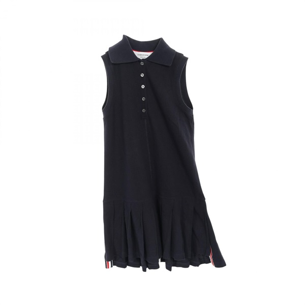トム・ブラウン ワンピース THOM BROWNE トムブラウン Aライン ワンピース シャツワンピ THOM