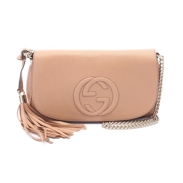 グッチ(GUCCI)グッチ ソーホー インターロッキングG ショルダーバッグ