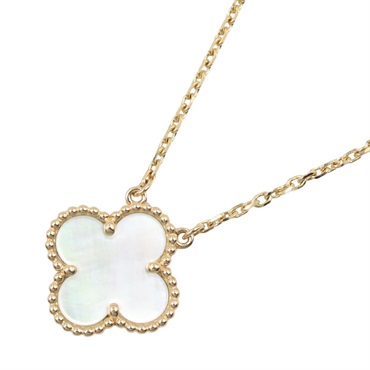 ヴァンクリーフ＆アーペル ヴィンテージアルハンブラ マザーオブパール ネックレス ネックレス ジュエリー レディース VCAR45900