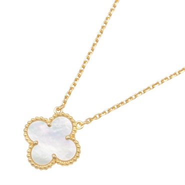 ヴァンクリーフ＆アーペル ヴィンテージアルハンブラ マザーオブパール ネックレス ネックレス ジュエリー レディース