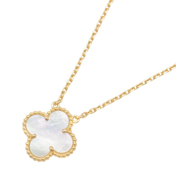 ヴァンクリーフ＆アーペル ヴィンテージアルハンブラ マザーオブパール ネックレス ネックレス ジュエリー レディース