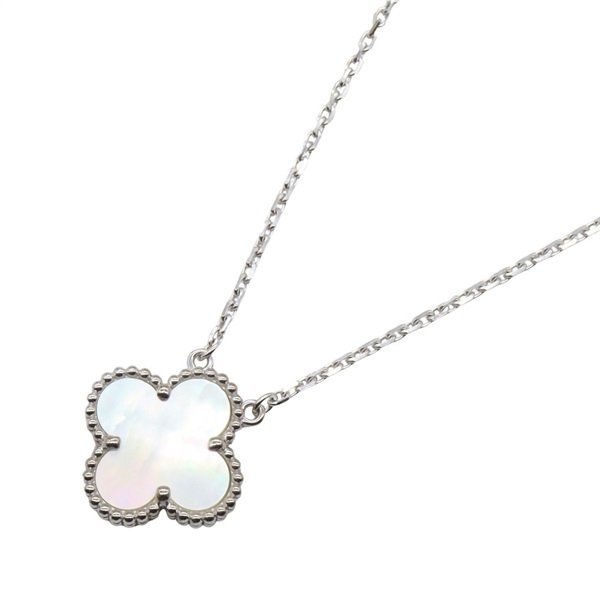 ヴァンクリーフ＆アーペル ヴィンテージアルハンブラ ネックレス マザーオブパール ネックレス ジュエリー レディース