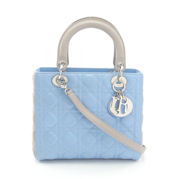 ディオール LADY DIOR レディディオール カナージュ ハンドバッグ バッグ レディース M0531PNJC-M97E