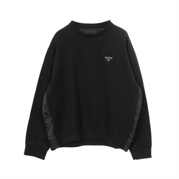プラダ　トップス プラダ(PRADA)プラダ テクニカルコットン スウェット 衣料品 トップス
