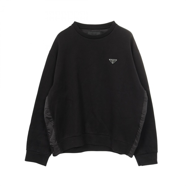 ▪︎新品未使用▪︎PRADA (プラダ)テクニカルコットンスウェットシャツ プラダ(PRADA)プラダ テクニカルコットン スウェット 衣料品 トップス