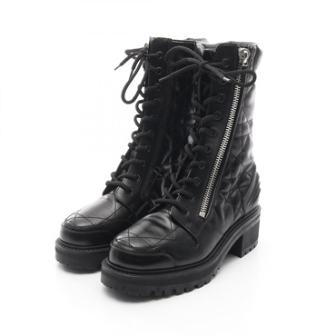 ディオール(Dior)ディオール D-LEADER カナージュ キルティング ブーツ