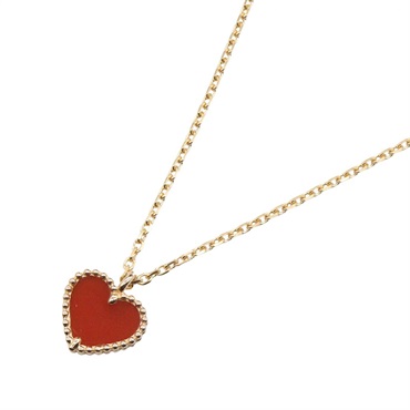 ヴァンクリーフ＆アーペル スウィートアルハンブラ カーネリアン ネックレス ネックレス ジュエリー レディース