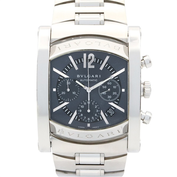 ☆BVLGARI☆アショーマクロノAA48SCH☆ ブルガリ(BVLGARI)ブルガリ アショーマ クロノ 腕時計 時計 メンズ